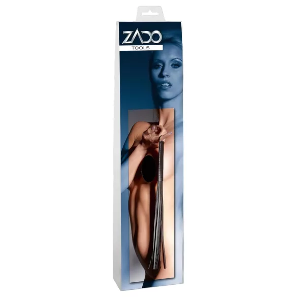 ZADO - odinė plakimo lazdelė - minkšta - juoda