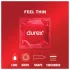 Durex Feel Thin - natūralaus pojūčio prezervatyvai (3 vnt.)