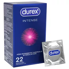 Durex Intense - orgazminiai prezervatyvai (22 vnt.)