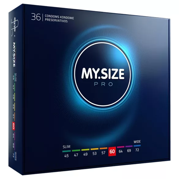 My Size Pro - prezervatyvai ekstra ploni - 60mm - 36 vnt