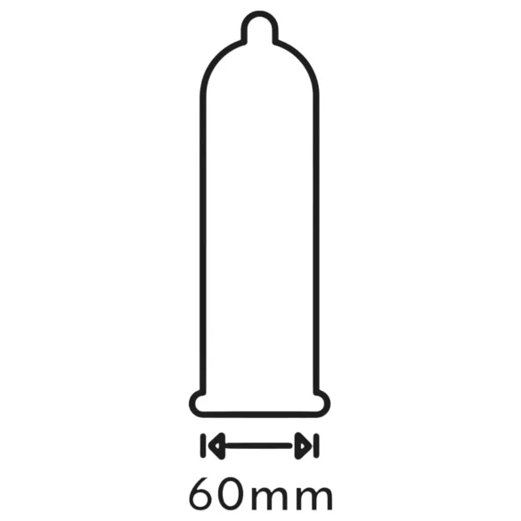 Secura Baklažanas - didelis prezervatyvas - 60mm - 100 vnt