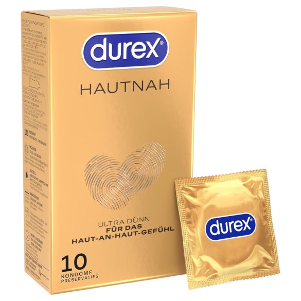 Durex Hautnah - ypač plona prezervatyvai - 10 vnt