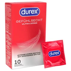 Durex - itin ploni prezervatyvai (10 vnt.)