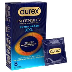   Durex Intensity XXL - latekso neturintys prezervatyvai - 8 vnt