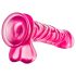 B Yours – Dildo su sėklidėmis, 20 cm (rožinis)