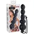 You2Toys Black Jack - analinis karoliukų dildo - juodas