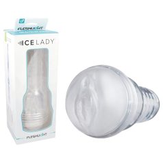   Fleshlight Ice Lady - permatoma masturbuoklė - kristalinė vagina