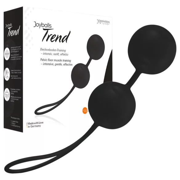 Joyballs Trend - geišos kamuoliukas - juodas