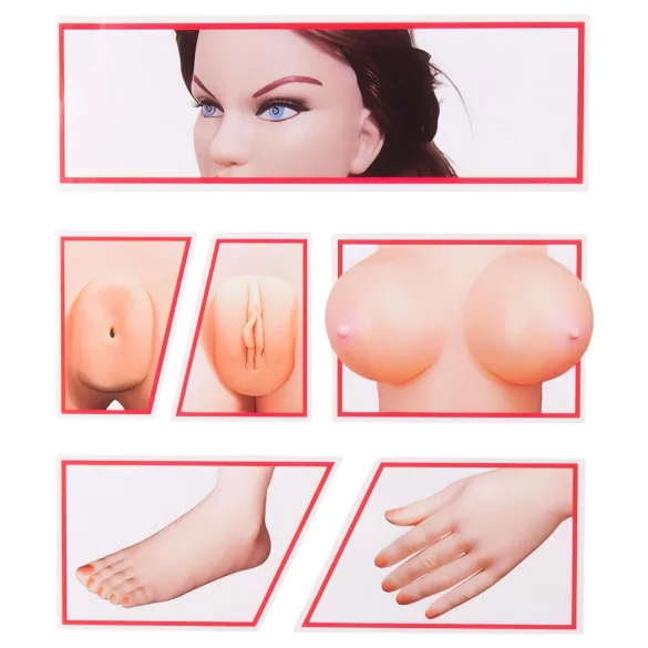 Suzie Carina - pripučiama sekso lėlė - moteris - TPE