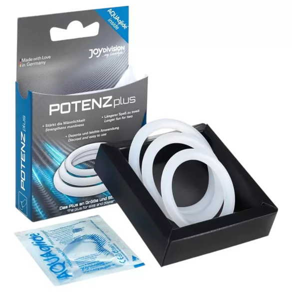 POTENZplus - penio žiedų rinkinys - 3 vnt.