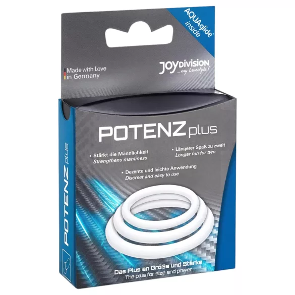 POTENZplus - penio žiedų rinkinys - 3 vnt.
