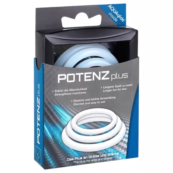 POTENZplus - penio žiedų rinkinys - 3 vnt.