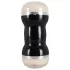 You2Toys - masturbatorius vagina ir analinis - juodas