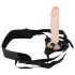 You2Toys - prisegamas dildo - natūralios spalvos