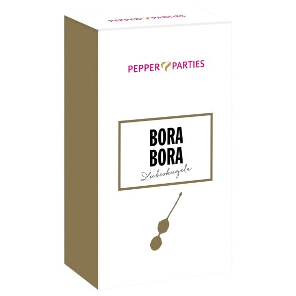 Pepper Parties Bora Bora - geišos kamuoliukai duetas - žali