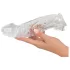 Crystal Skin - penio moviklis - ilginantis - skaidrus silikonas