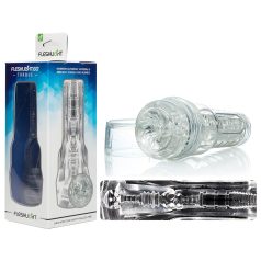   Fleshlight GO Torque - masturbatorius - kompaktiška vagina - skaidrus