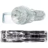 Fleshlight GO Torque - masturbatorius - kompaktiška vagina - skaidrus