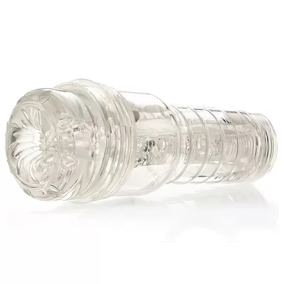 Fleshlight GO Torque - masturbatorius - kompaktiška vagina - skaidrus