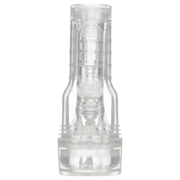 Fleshlight GO Torque - masturbatorius - kompaktiška vagina - skaidrus
