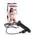 You2Toys - Pripučiama Strapon - tuščiaviduris silikoninis dildo (juodas)