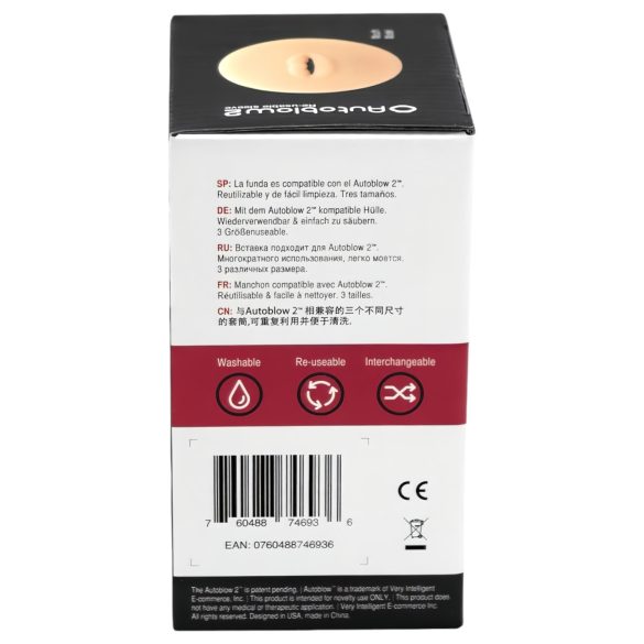 Autoblow 2+ B tipas atsarginis įdėklas (burna)