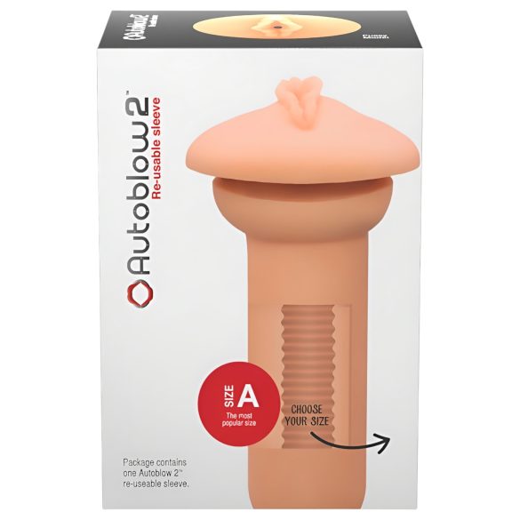 Autoblow 2+: Vaginai įdėklas mažiems dydžiams
