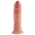 King Cock - realistiškas dildo su siurbtuku - 23 cm - kūno spalvos