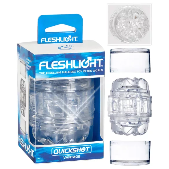 Fleshlight Quickshot Vantage - kišeninis masturbatorius - kelioninis