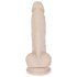 You2Toys - silikoninis dildo su siurbtuku - vidutinis - kūno spalvos