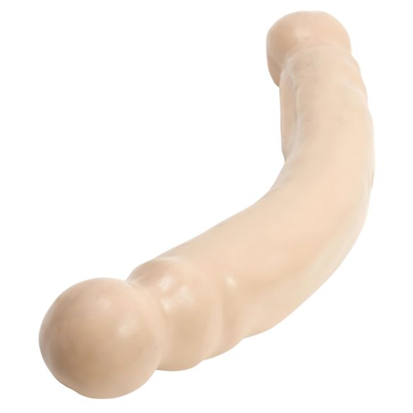 Doc Johnson - dvigubas dildo - natūralios spalvos - 30,5 cm