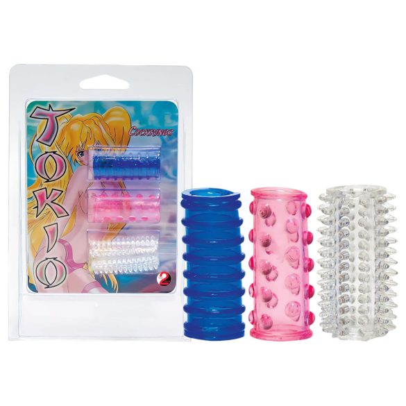 You2Toys - Japonų penio manžetų rinkinys (3 vnt.)