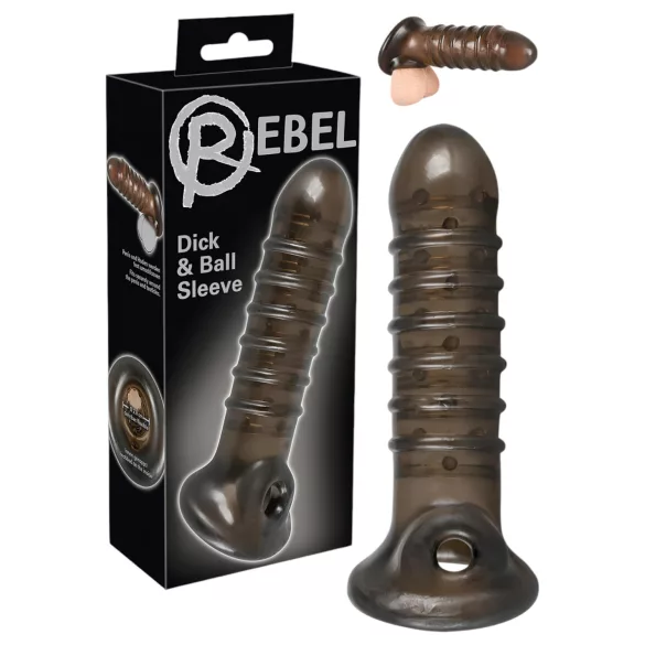 Rebel - penio movis - grubluotas paviršius - pilkas