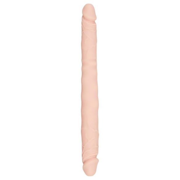 You2Toys - dvigubas dildo - silikoninis - kūno spalvos