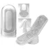 TENGA Flip Zero - masturbatorius vyrams - baltas