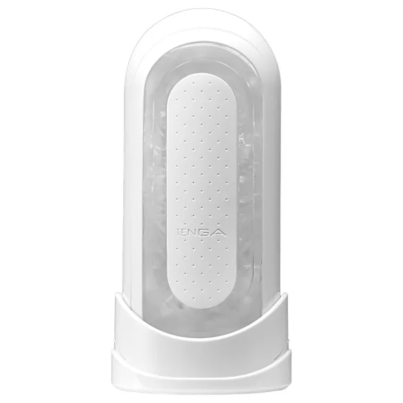 TENGA Flip Zero - masturbatorius vyrams - baltas