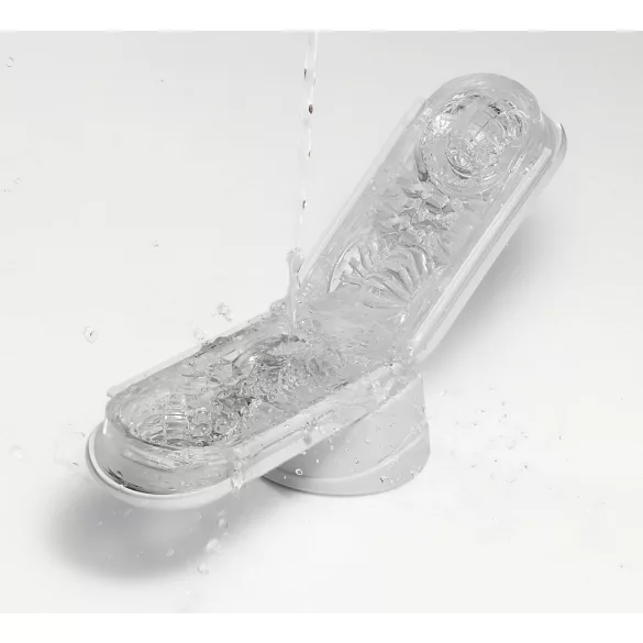 TENGA Flip Zero - masturbatorius vyrams - baltas