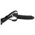 You2Toys - silikoninis strap-on diržas - juodas dildo