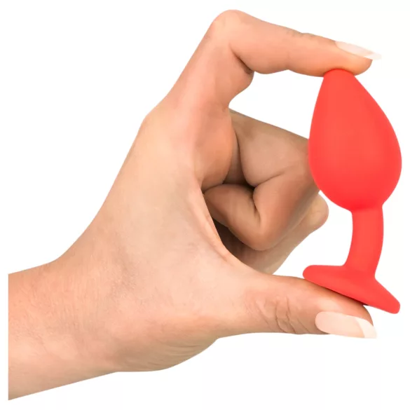 You2Toys - Colorful JOY - silikoninis analinis kaištis - mažas (raudonas)