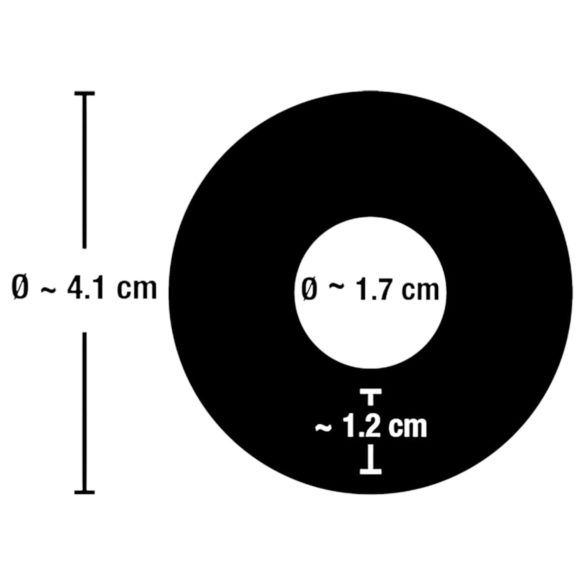 You2Toys - penio žiedas - silikoninis - permatomas