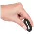 Black Velvets - penio žiedas storomis sienelėmis 2,6 cm - juodas