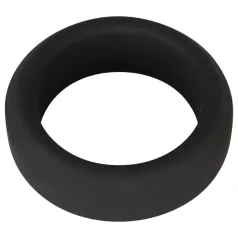   Black Velvets - penio žiedas storomis sienelėmis 3,2 cm - juodas