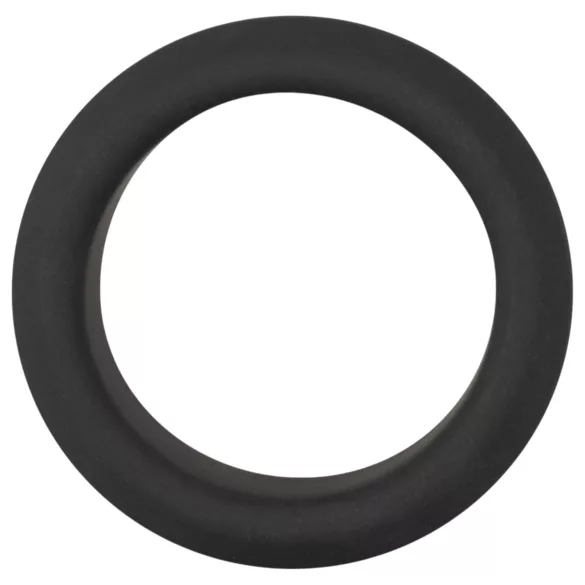 Black Velvets - penio žiedas storomis sienelėmis 3,2 cm - juodas