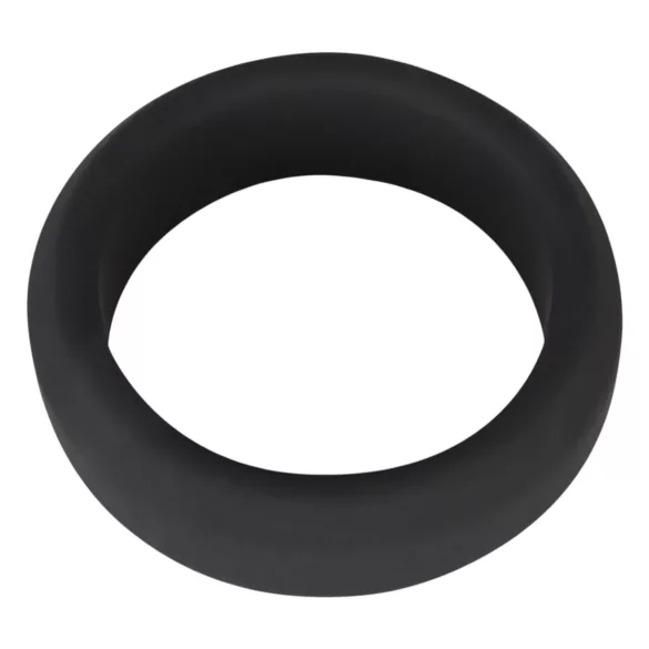 Black Velvets - penio žiedas storu sieneliu 3,8 cm - juodas