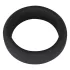 Black Velvets - penio žiedas storu sieneliu 3,8 cm - juodas