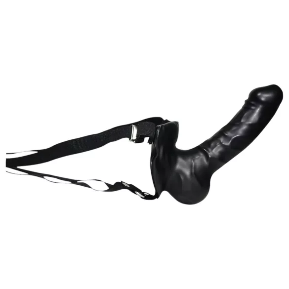 You2Toys - prisegamas diržu dildo - juodas