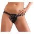 You2Toys - diržas prisegamiems dildo - universalus - juodas