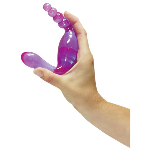 You2Toys - dildo - vibruojantis - silikonas violetinis