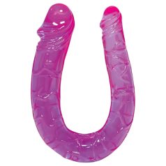 You2Toys - dvigubas dildo - lankstus silikonas