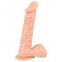 Natūralus europietiškas mylimasis - didelis dildo
